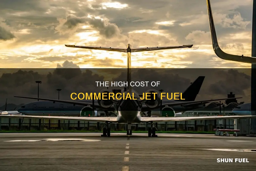 how much is commercial airplane fuel