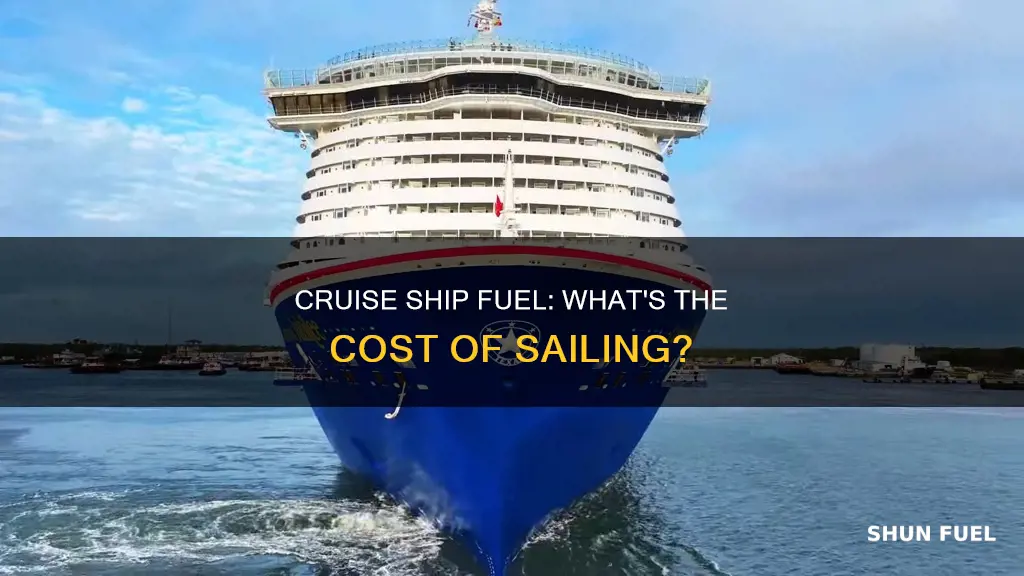 how much is cruise ship fuel