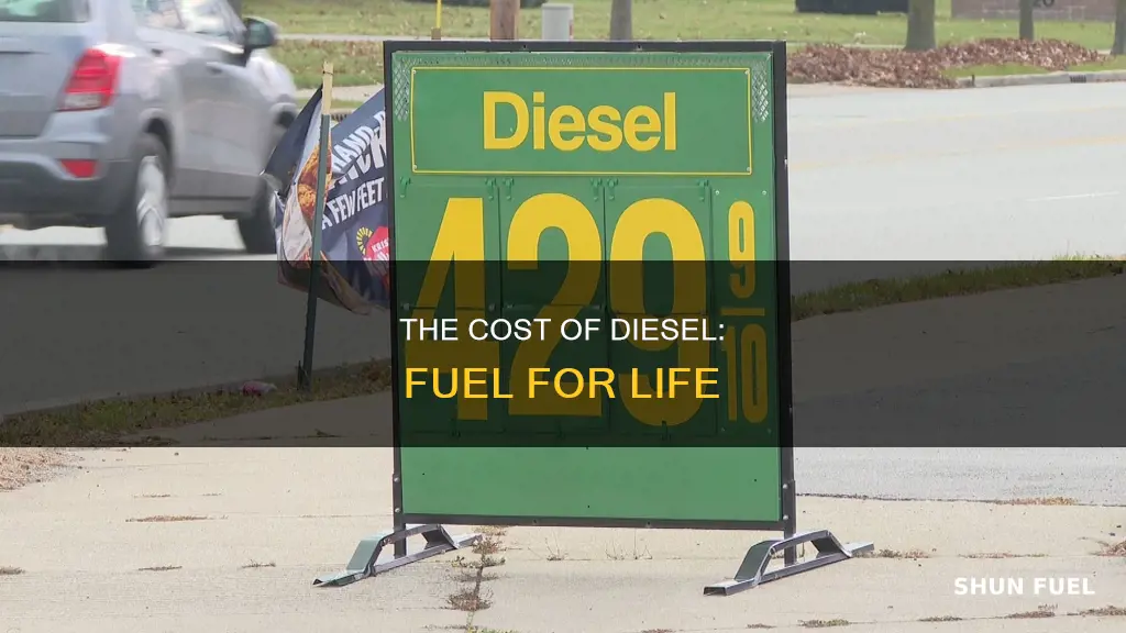 how much is diesel fuel for life