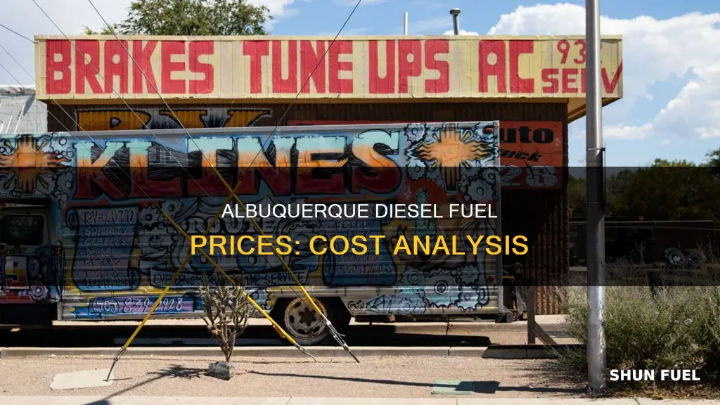 how much is diesel fuel in albuquerque new mexico