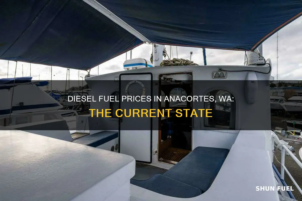 how much is diesel fuel in anacortes wa