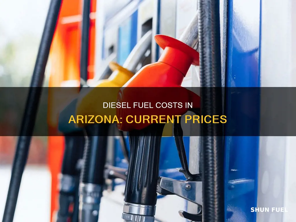 how much is diesel fuel in arizona