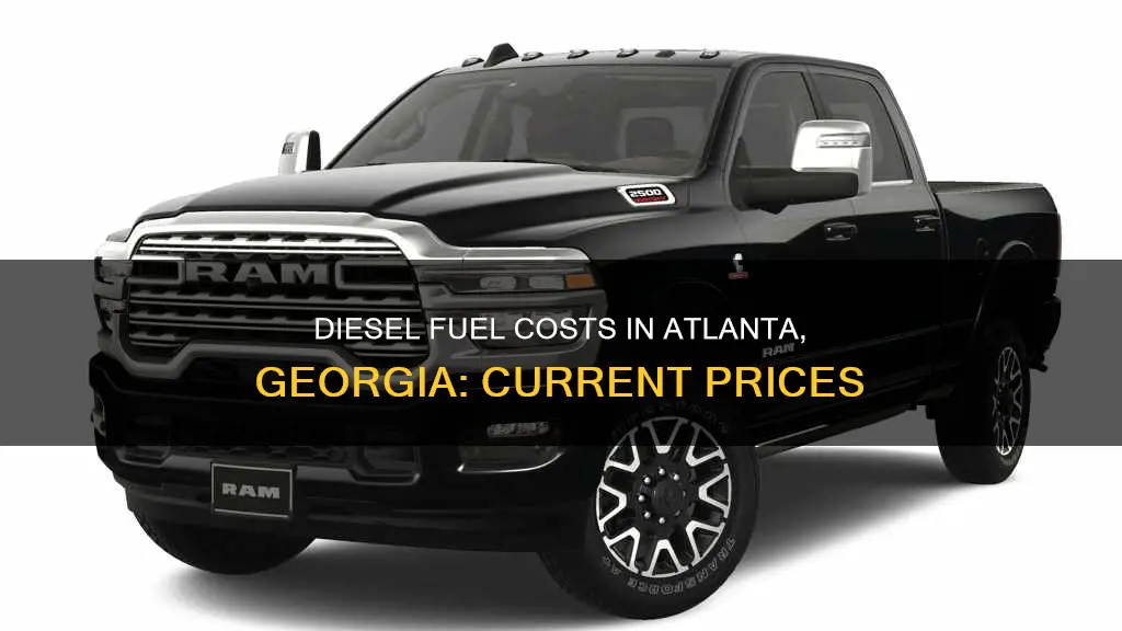 how much is diesel fuel in atlanta georgia
