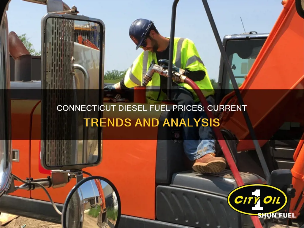 how much is diesel fuel in connecticut