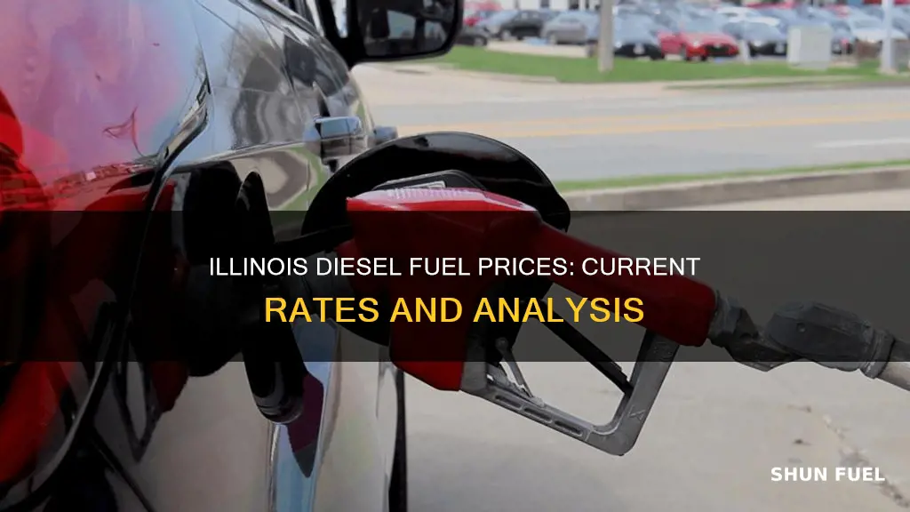 how much is diesel fuel in illinois