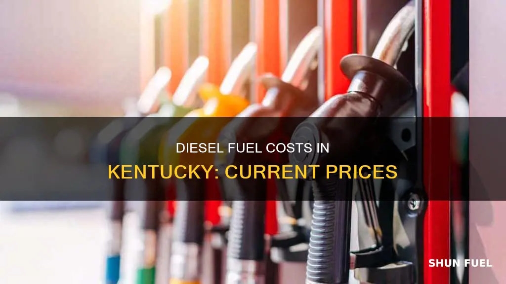 how much is diesel fuel in kentucky