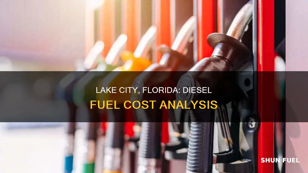 how much is diesel fuel in lake city florida