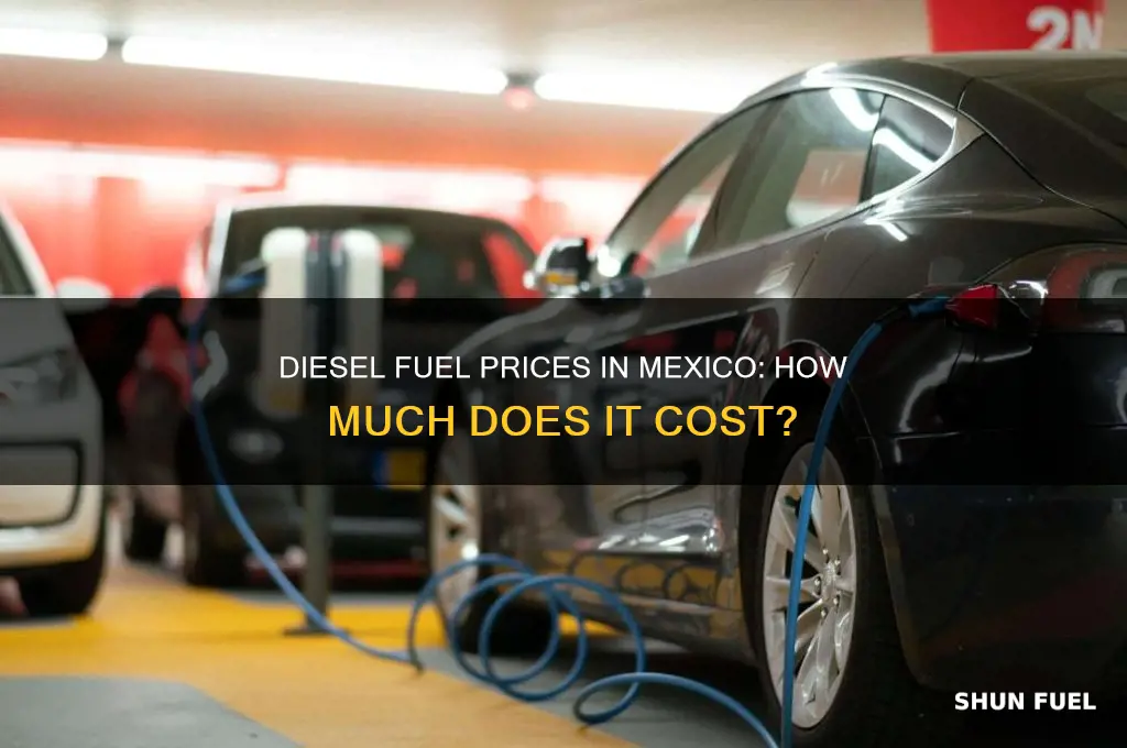 how much is diesel fuel in mexico