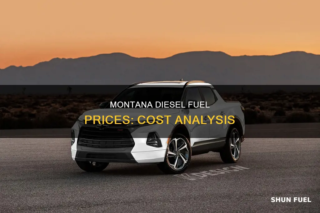 how much is diesel fuel in montana