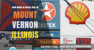 Diesel Fuel Costs in Mount Vernon, Illinois: How Much?