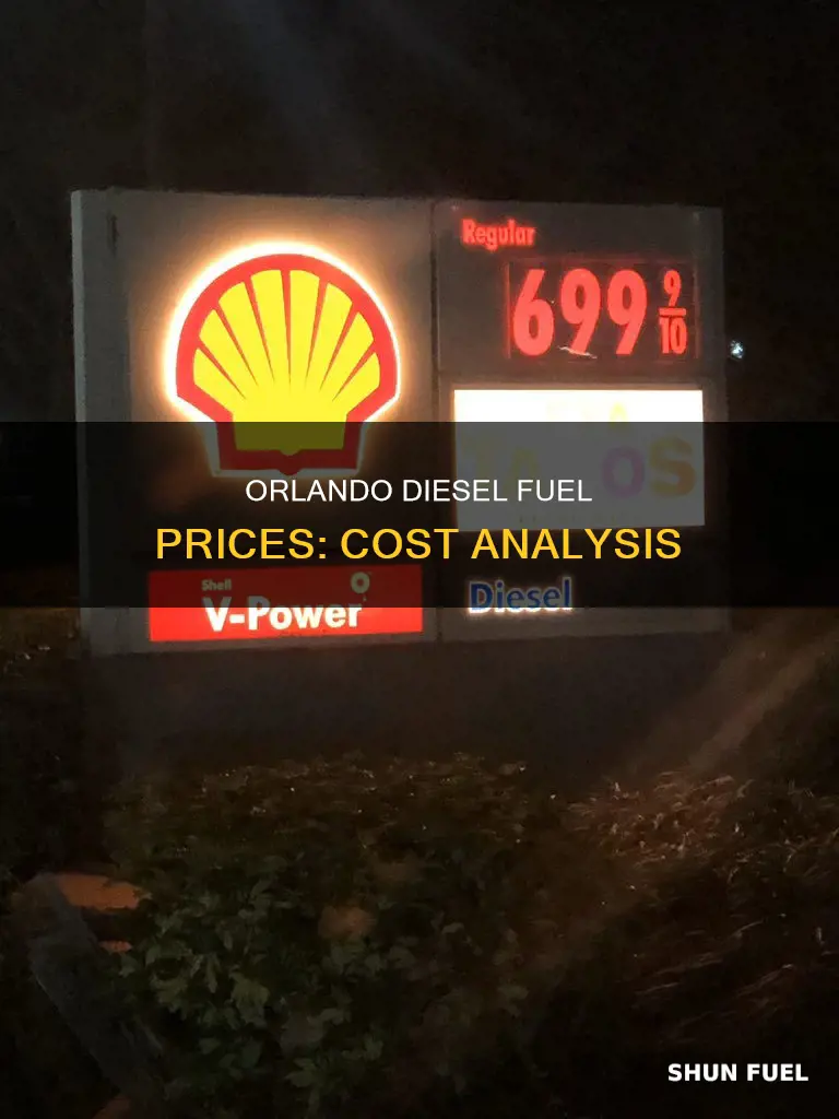 how much is diesel fuel in orlando fl
