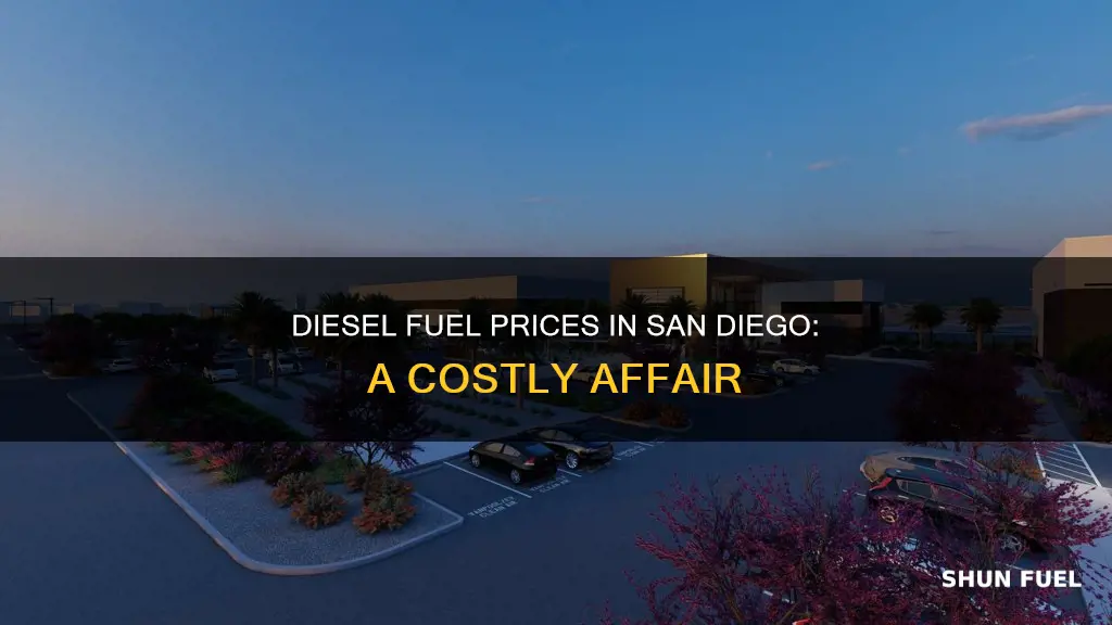how much is diesel fuel in san diego