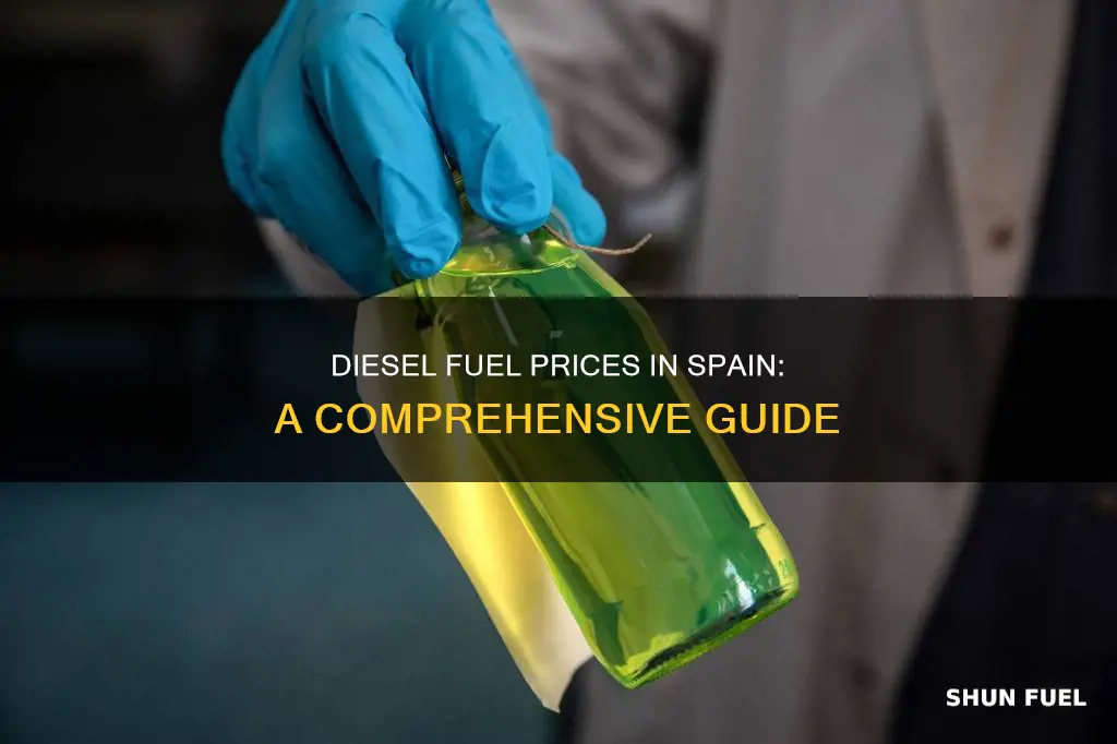 how much is diesel fuel in spain