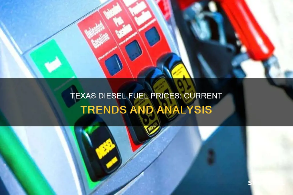 how much is diesel fuel in texas