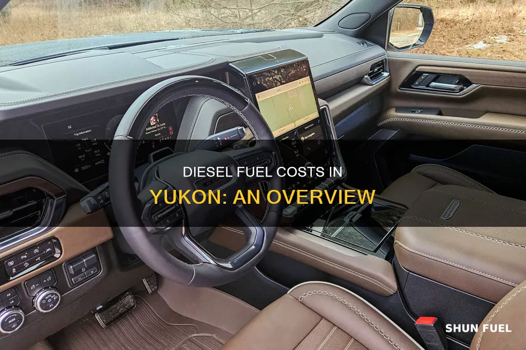 how much is diesel fuel in the yukon