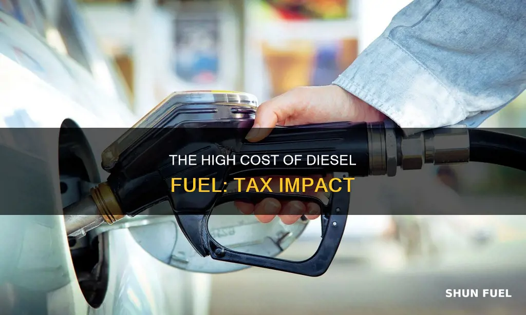 how much is diesel fuel tax