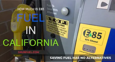 E85 Fuel in California: Affordable Alternative?