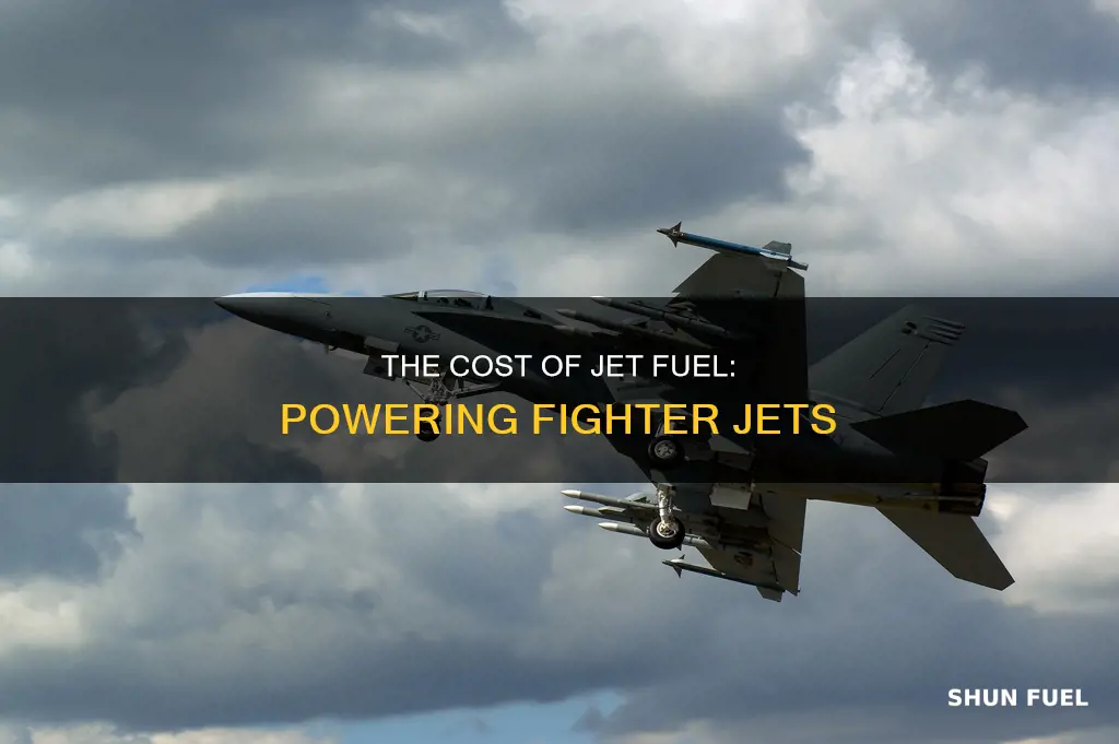 how much is fighter jet fuel