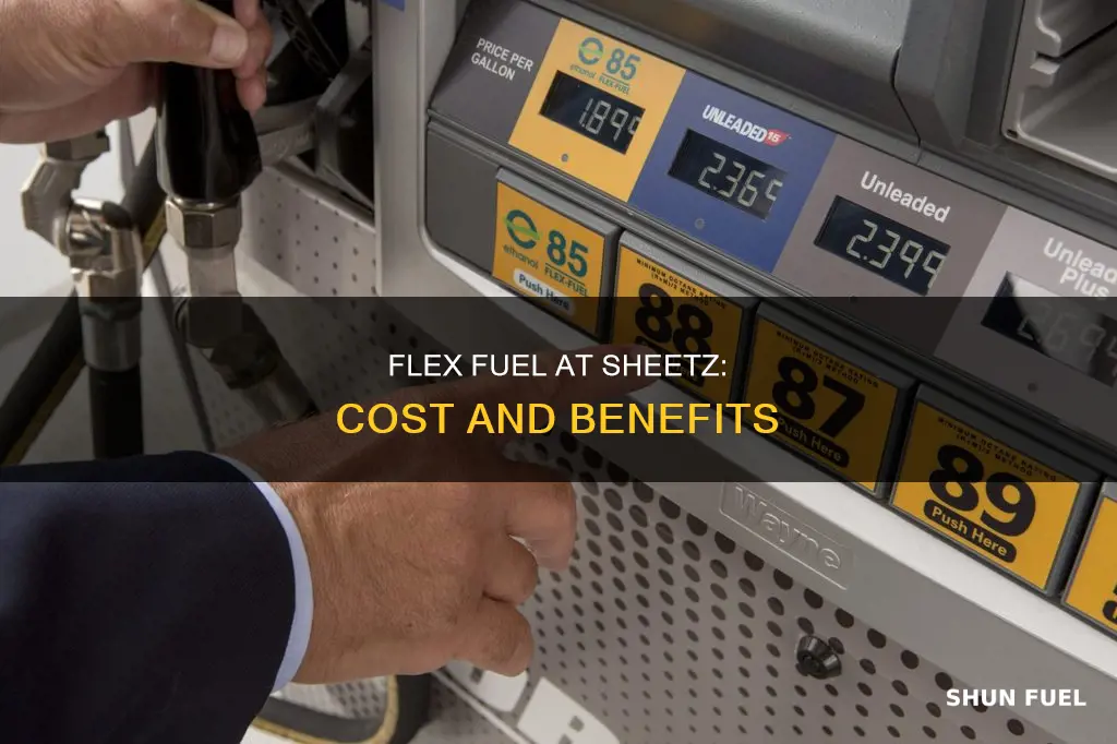 how much is flex fuel at sheetz