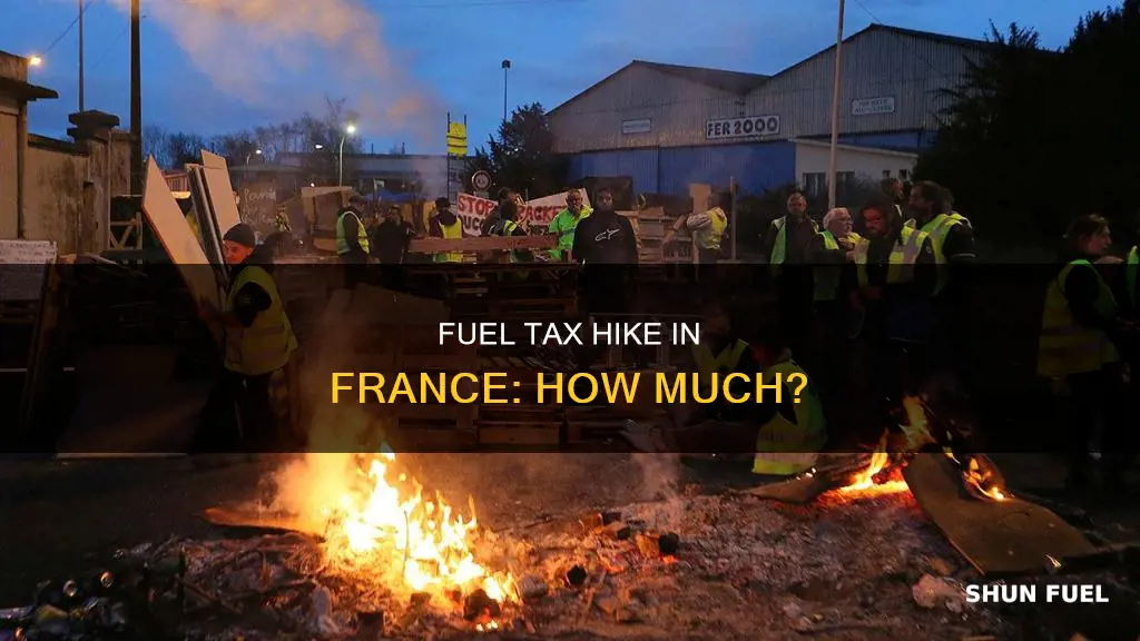how much is france fuel tax hike