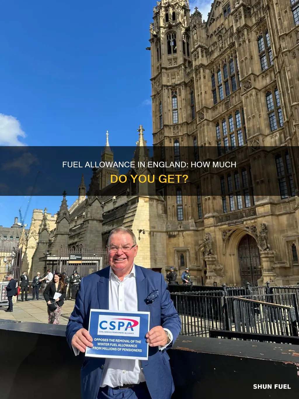 how much is fuel allowance in england