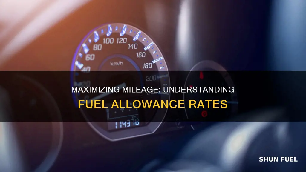 how much is fuel allowance per mile