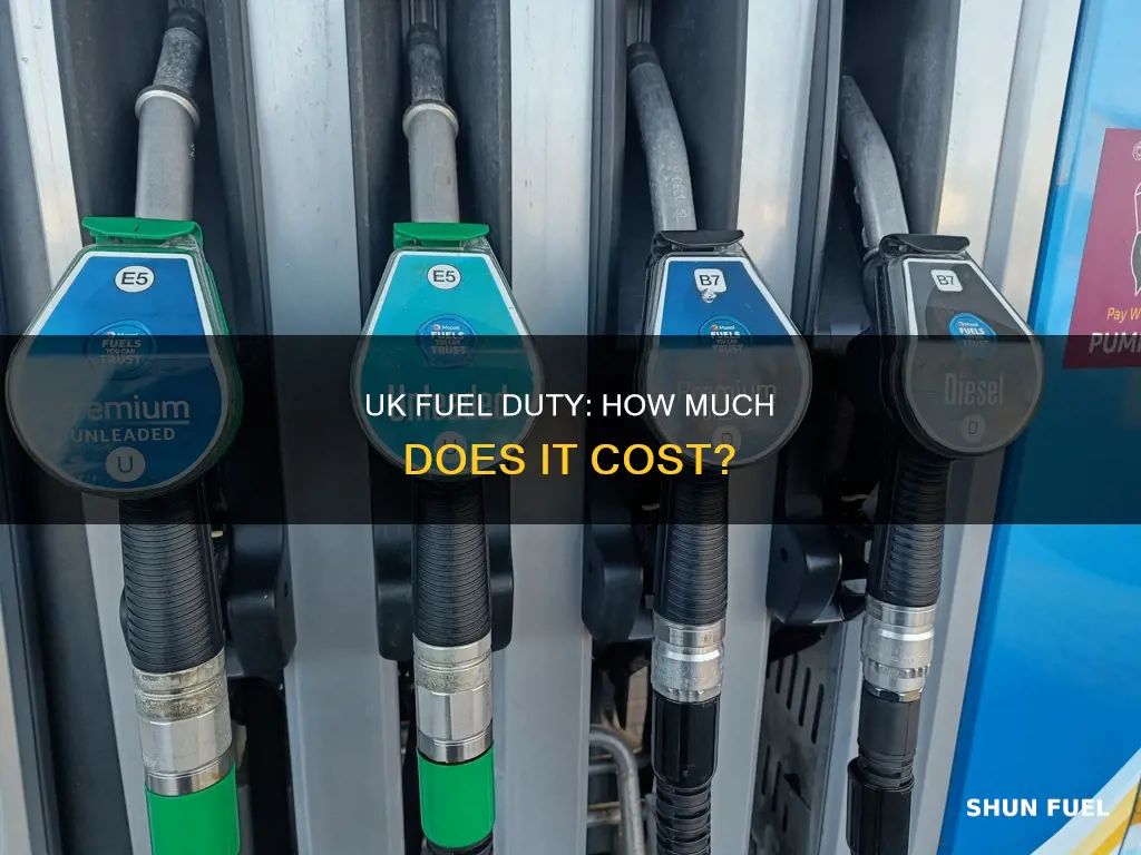 how much is fuel duty in the uk