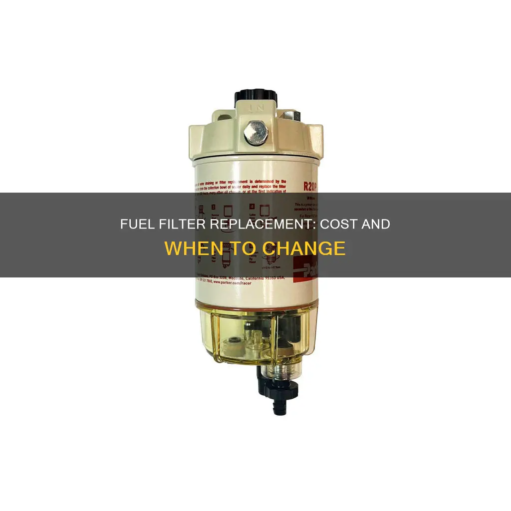 how much is fuel filter replacement