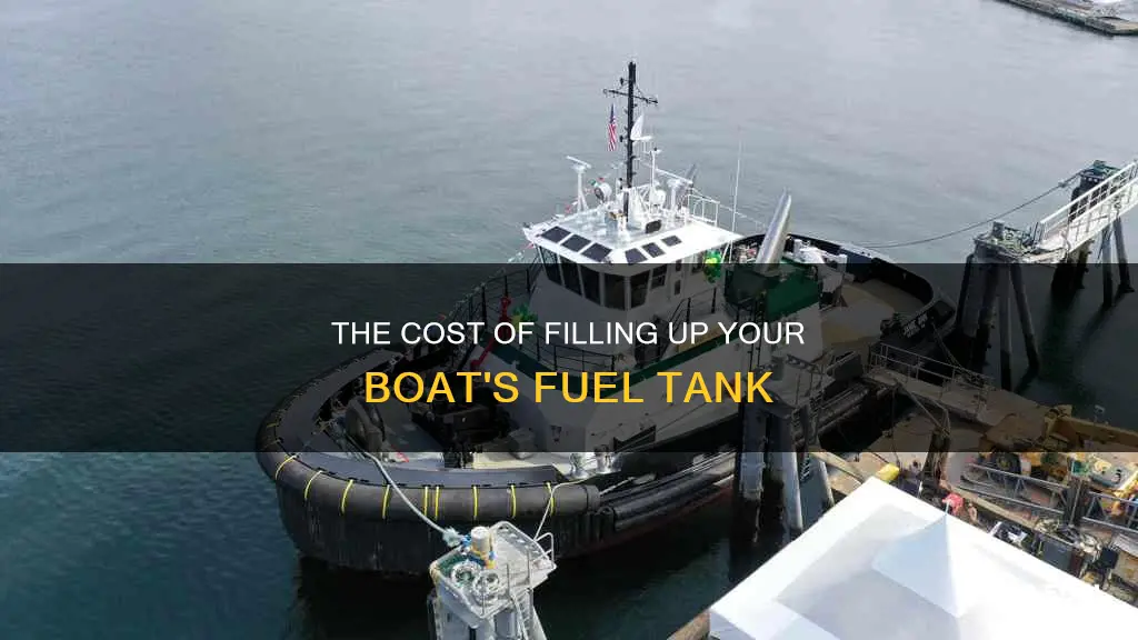 how much is fuel for a boat