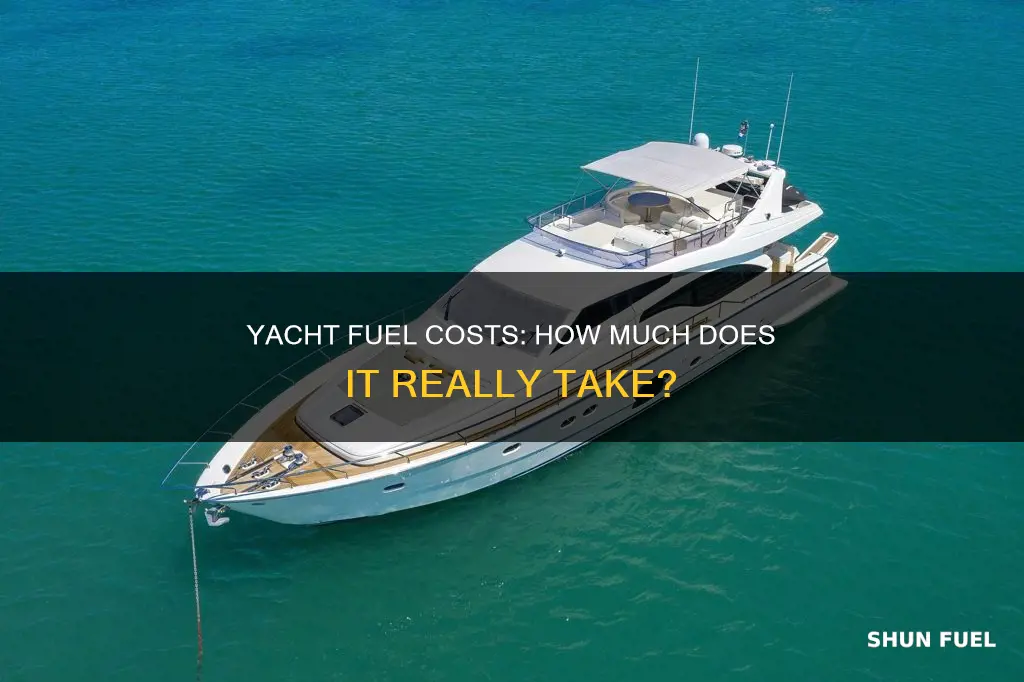 how much is fuel for a yatcht