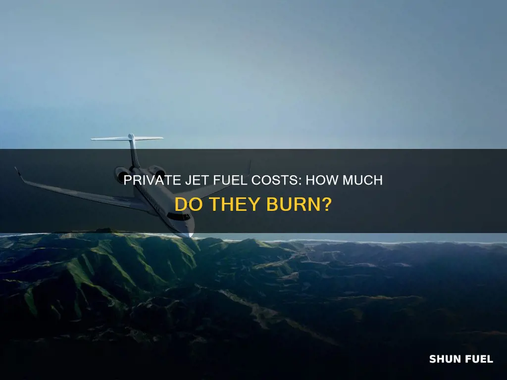 how much is fuel for private jet