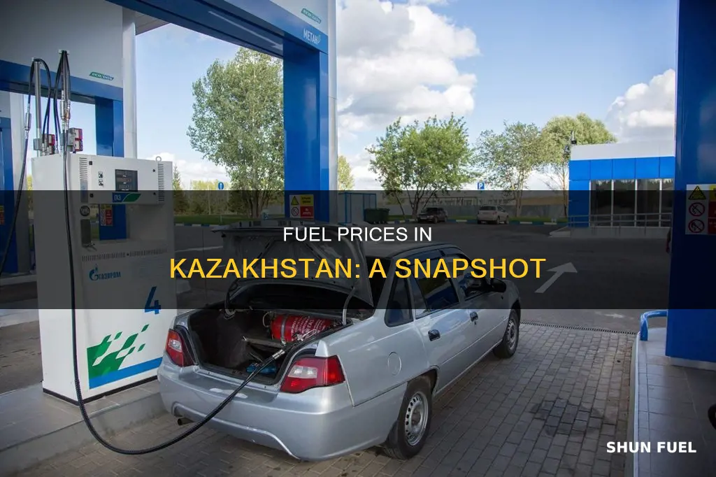 how much is fuel in kazakhstan