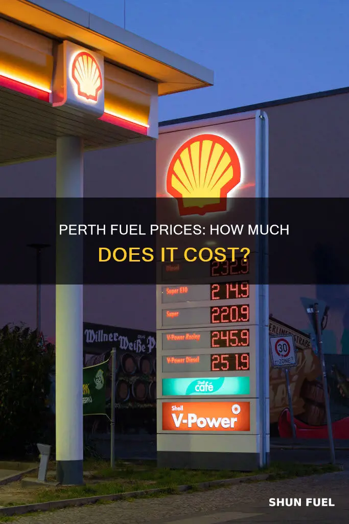 how much is fuel in perth