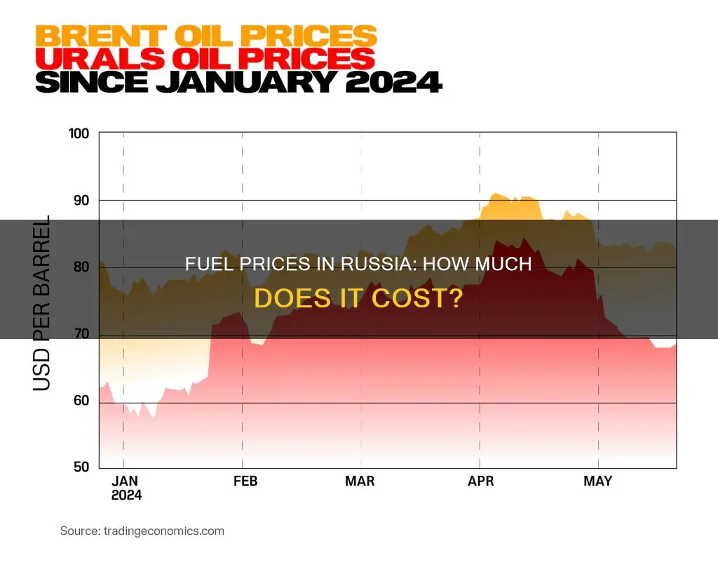 how much is fuel in russia