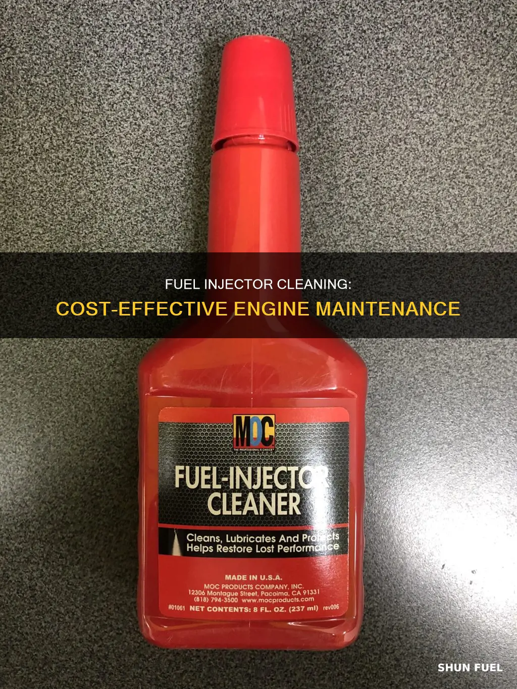 how much is fuel injector cleaner