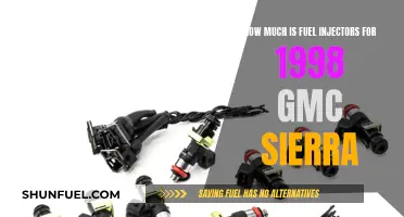 Fuel Injector Replacement Cost for 1998 GMC Sierra