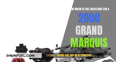 Fuel Injector Cost for a 2000 Grand Marquis