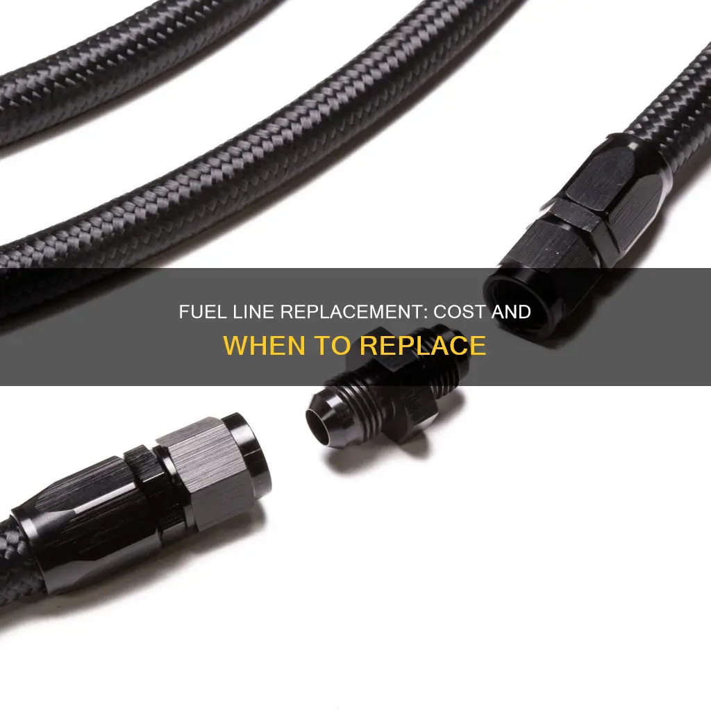 how much is fuel line replacement