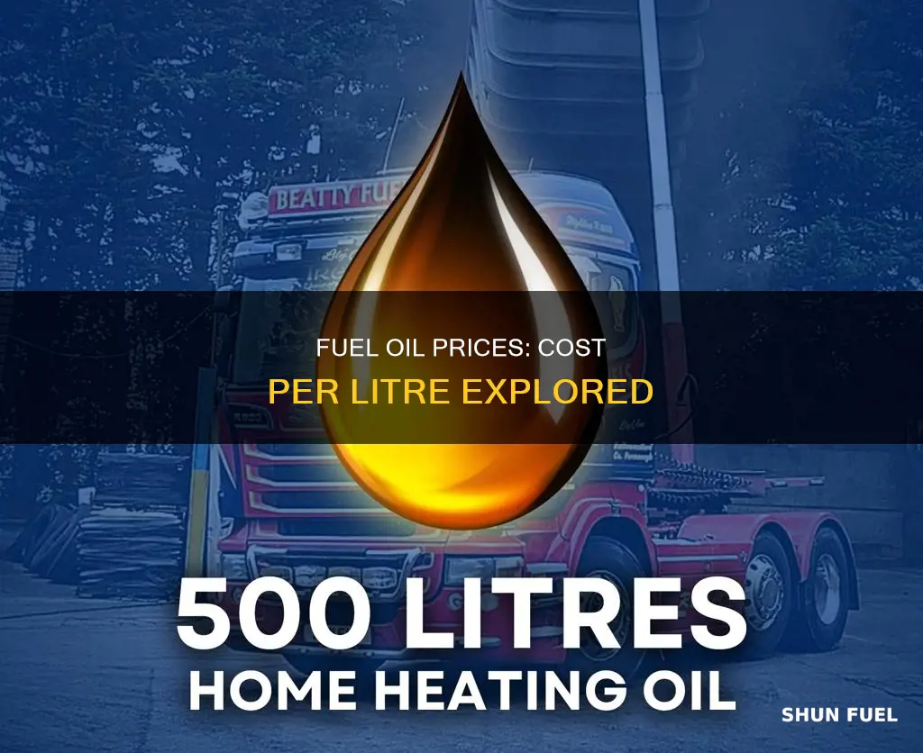 how much is fuel oil per litre