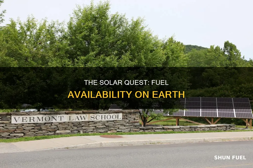 how much is fuel on earth in solar quest