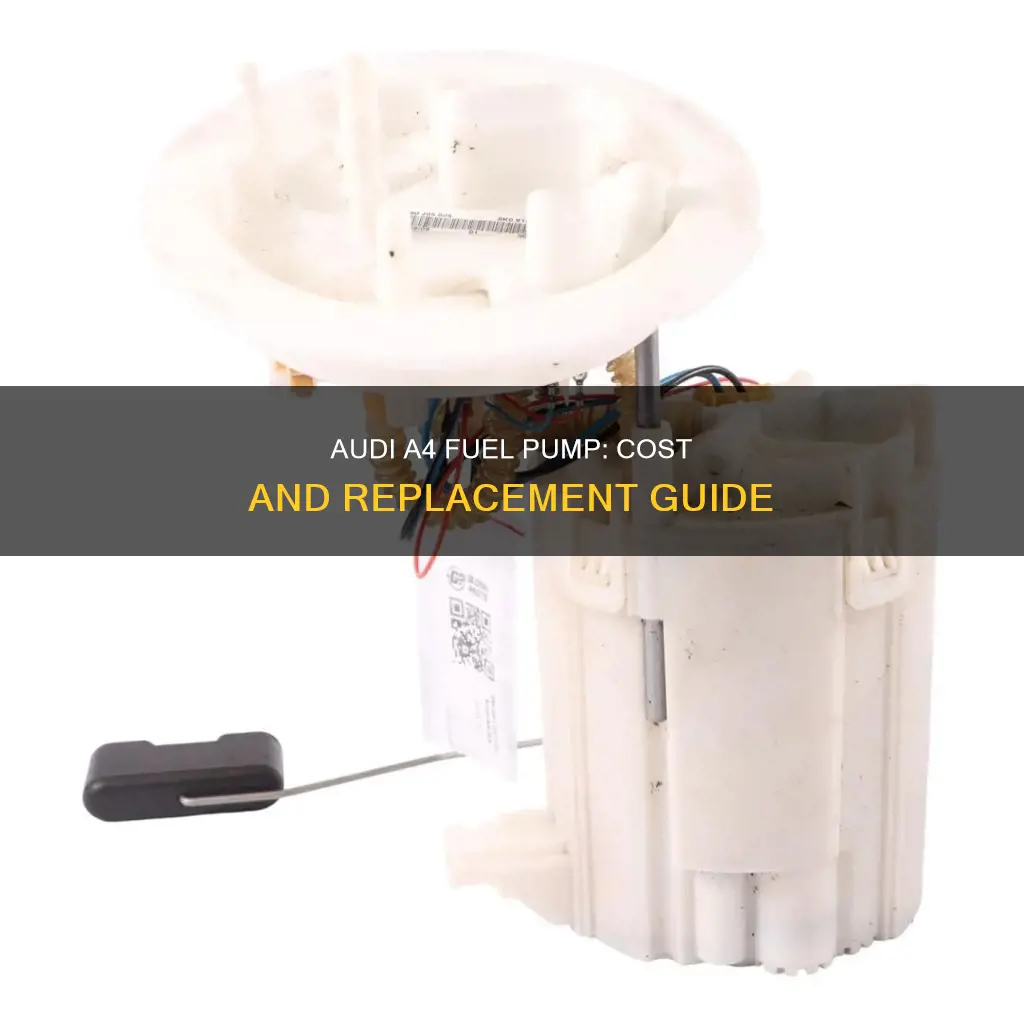 how much is fuel pump for 2001 audi a4
