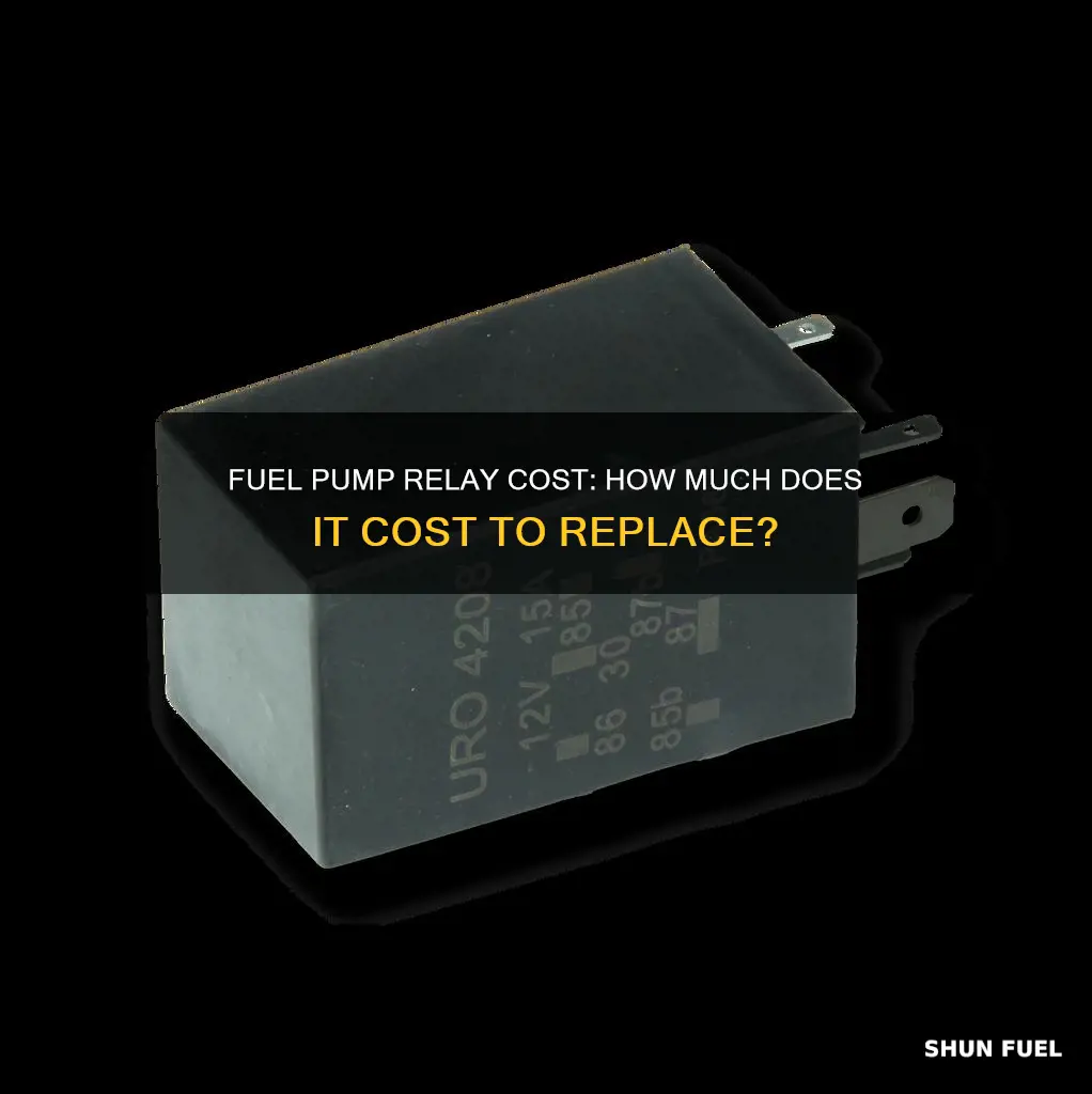 how much is fuel pump relay
