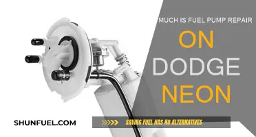 Dodge Neon Fuel Pump Repair: Cost and Process