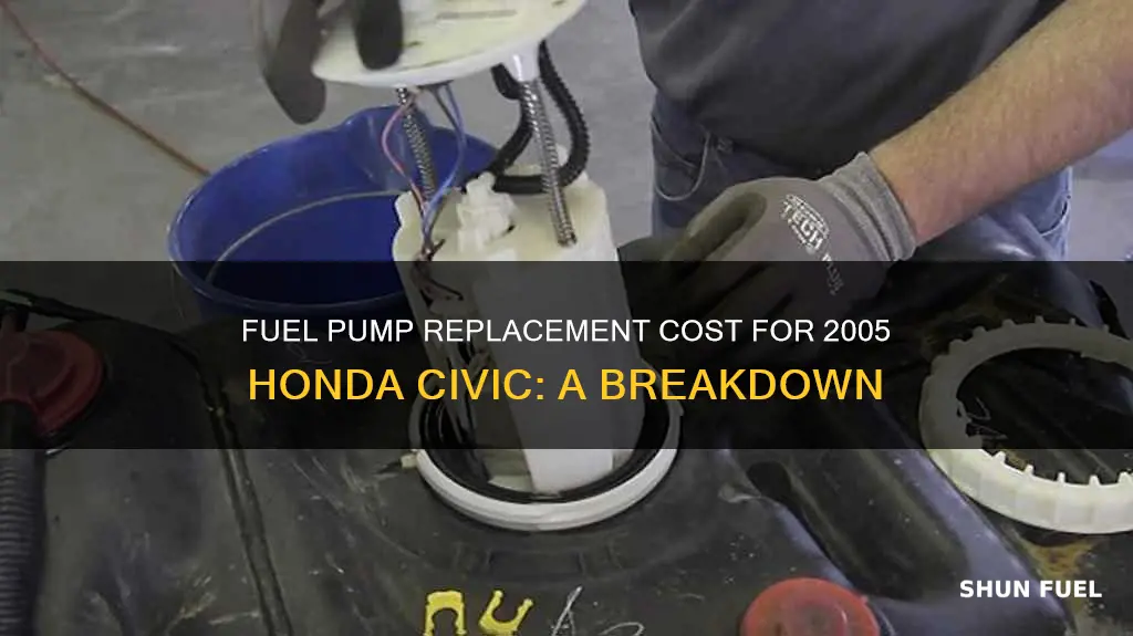 how much is fuel pump replacement 2005 honda civic