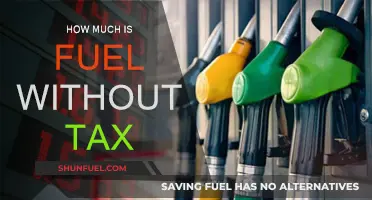 Fuel Prices Without Tax: A Costly Relief