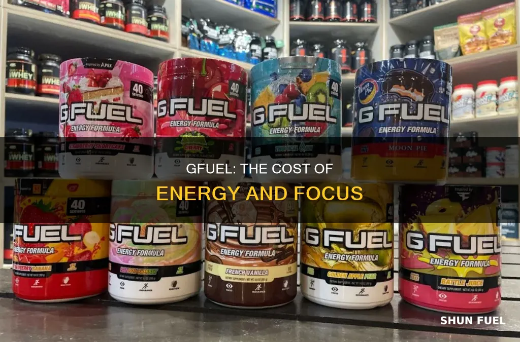 how much is g fuel