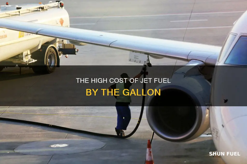how much is gallon of jet fuel