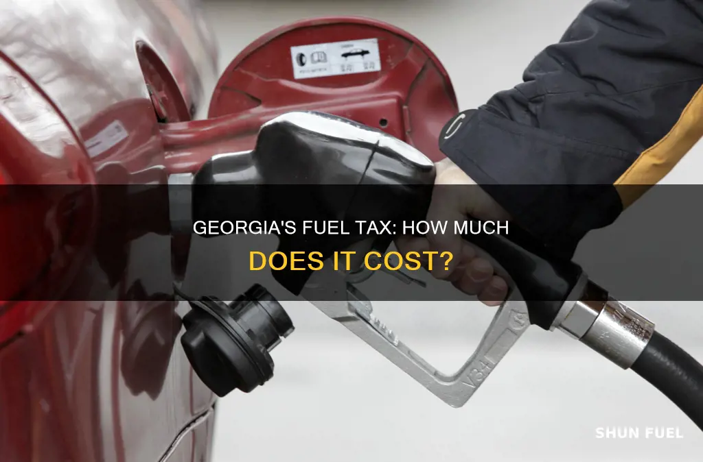 how much is georgia fuel tax