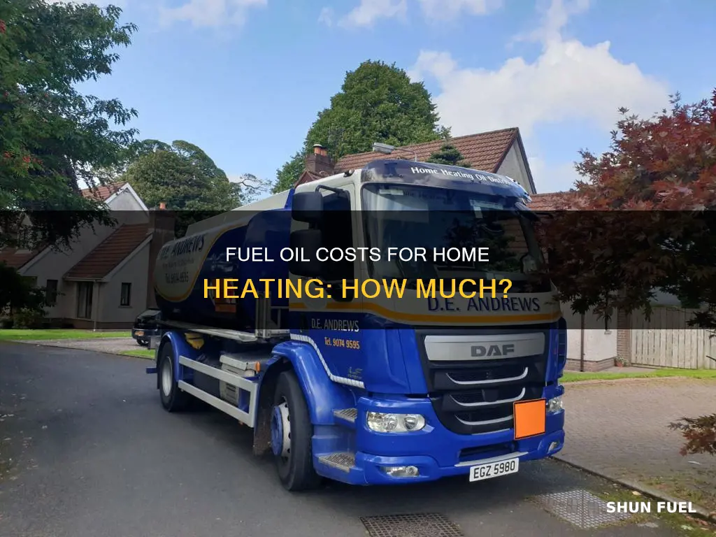 how much is home fuel oil