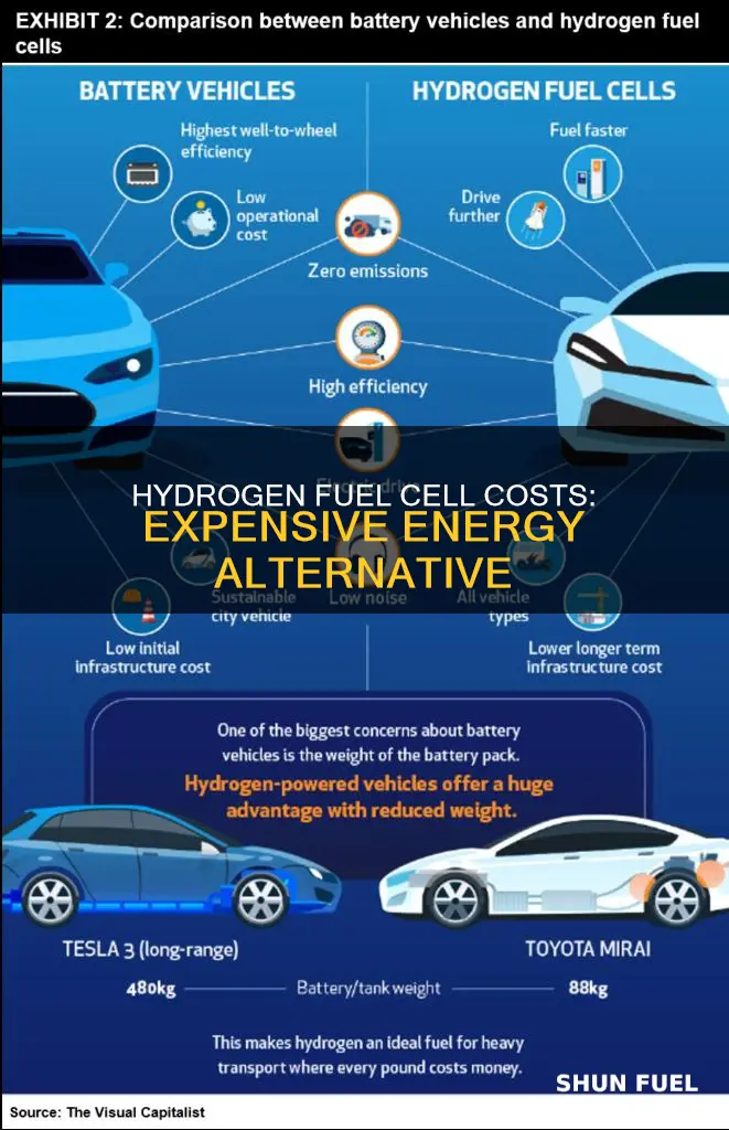 how much is hydrogen fuel cell